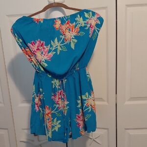 Tommy Bahama Blue Floral Romper